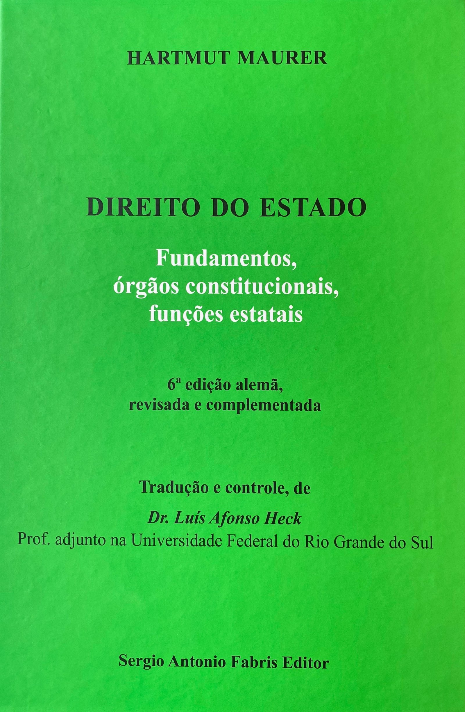 DIREITO DO ESTADO - 2018